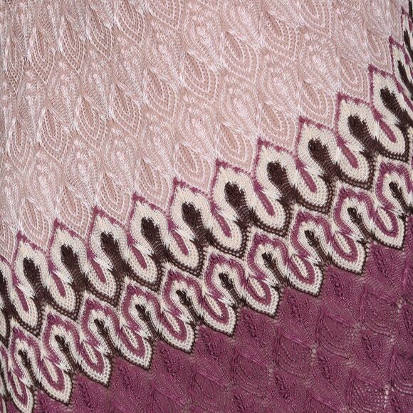 Missoni Multicolor Patterned Knit Draped Sleeveless Dress M - Picture 4 of 4